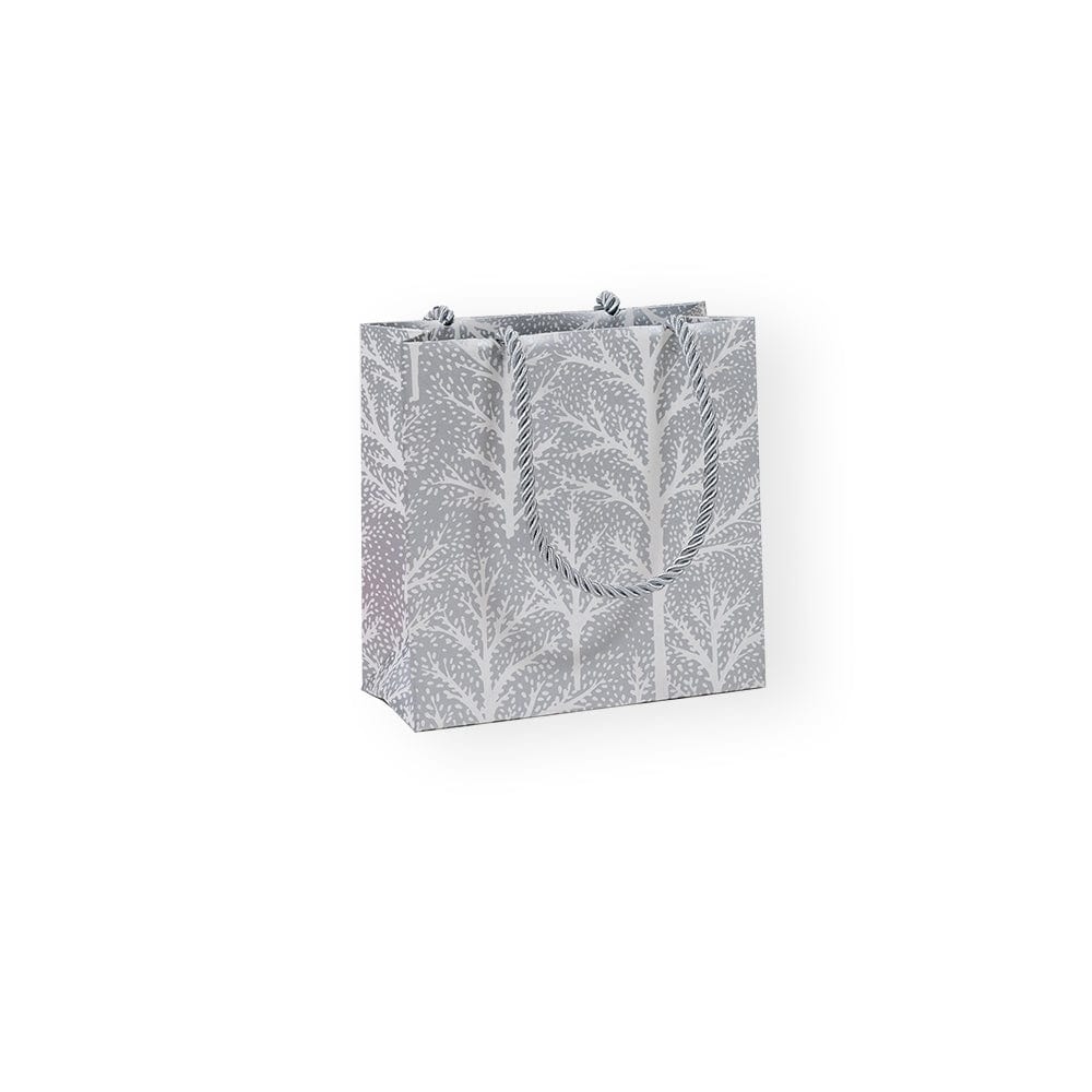 Winter Trees Silver Gift Bag _ Small