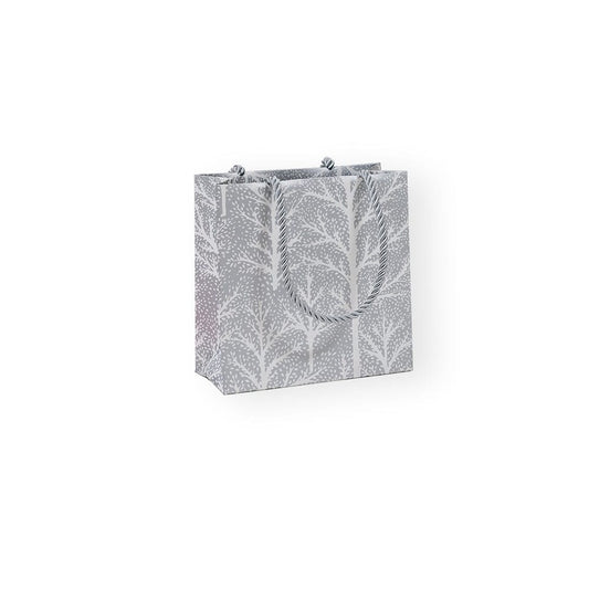 Winter Trees Silver Gift Bag _ Small