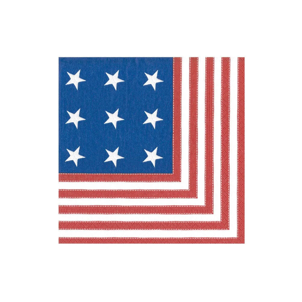 Star Spangled Cocktail Napkin