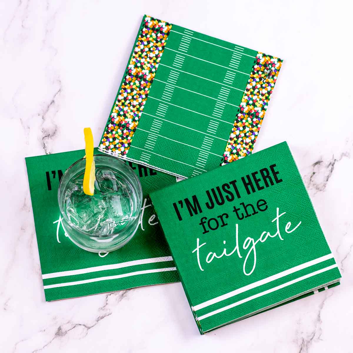 Stadium Cocktail Napkin