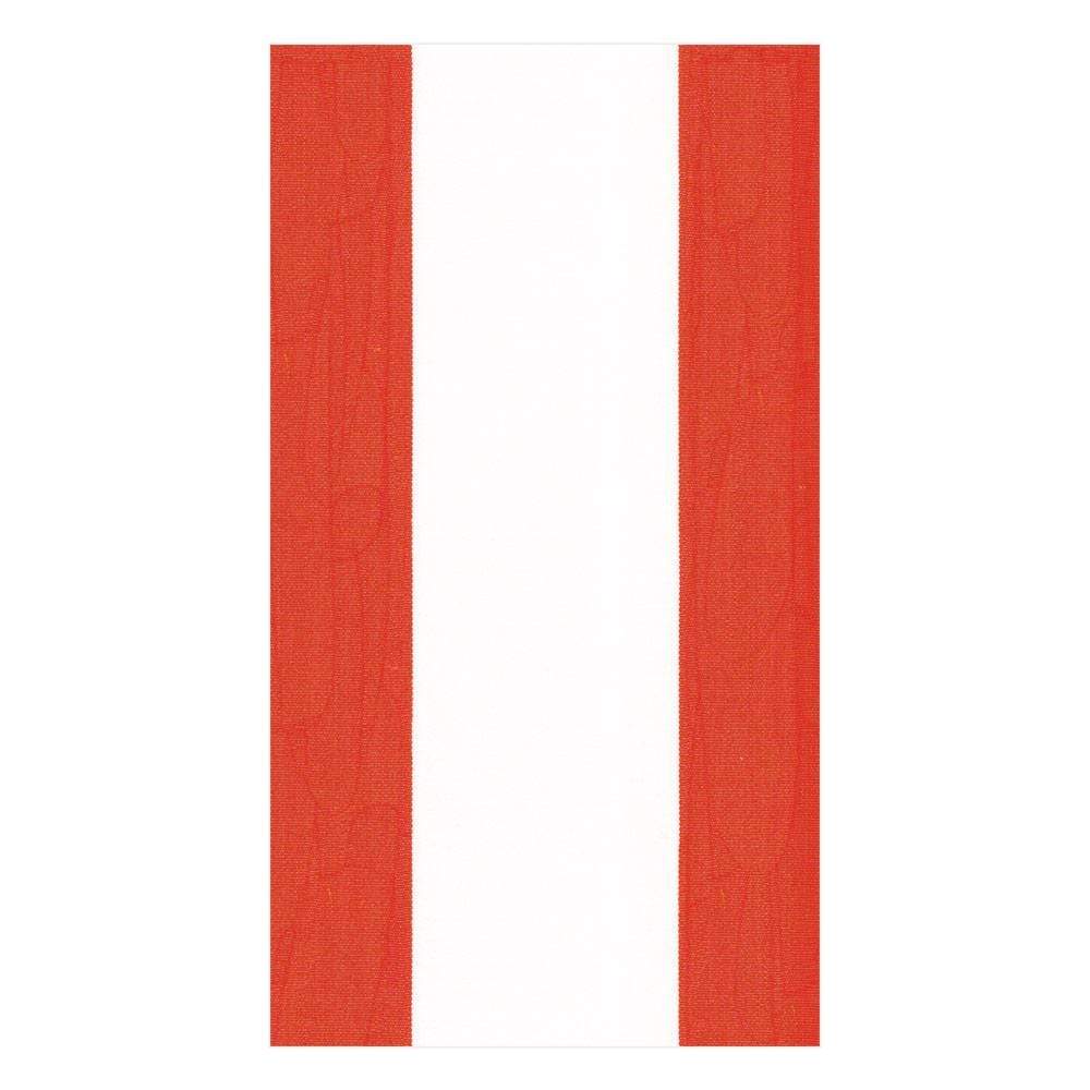 Bandol Stripe Red Guest Towel