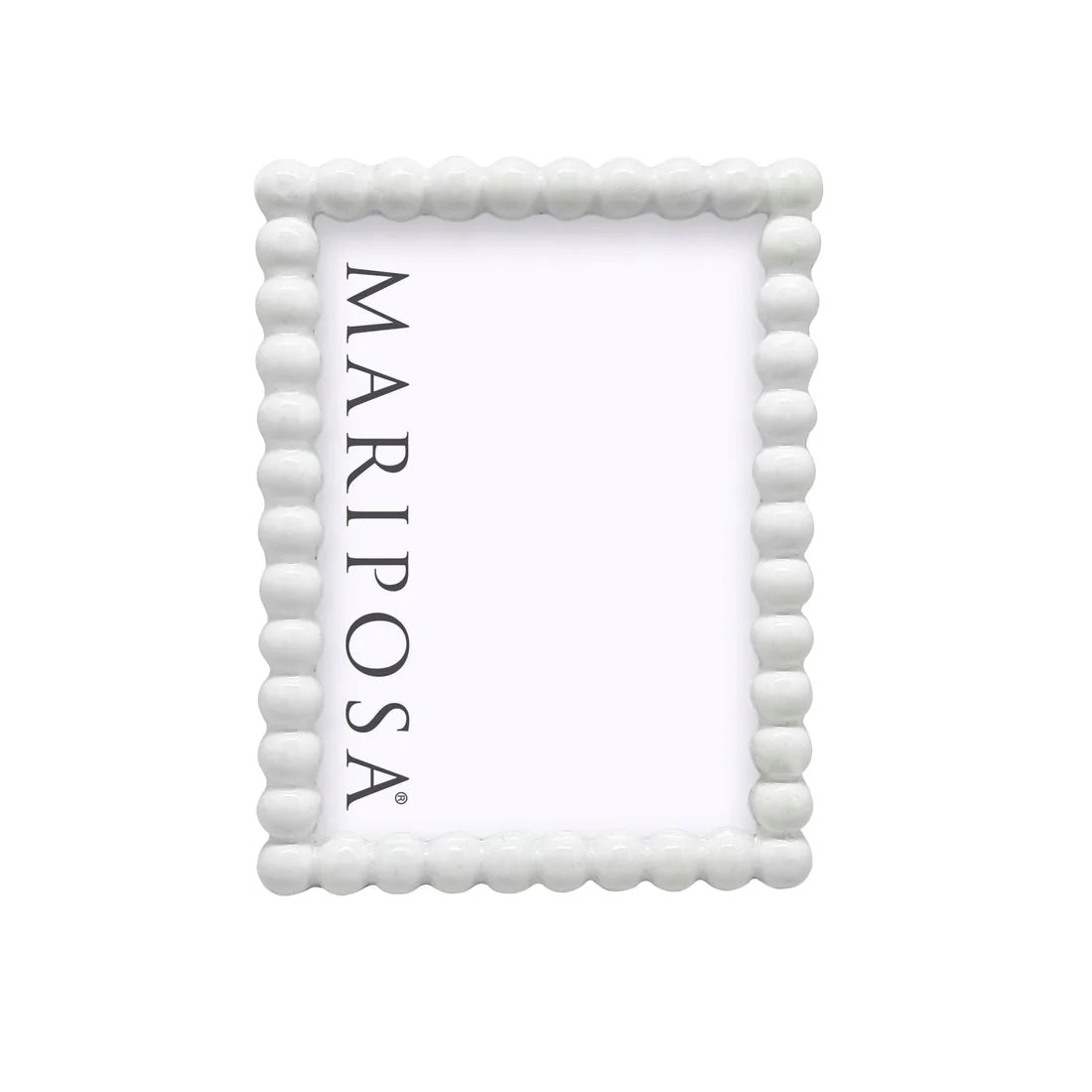 Baubles White Frame 5x7
