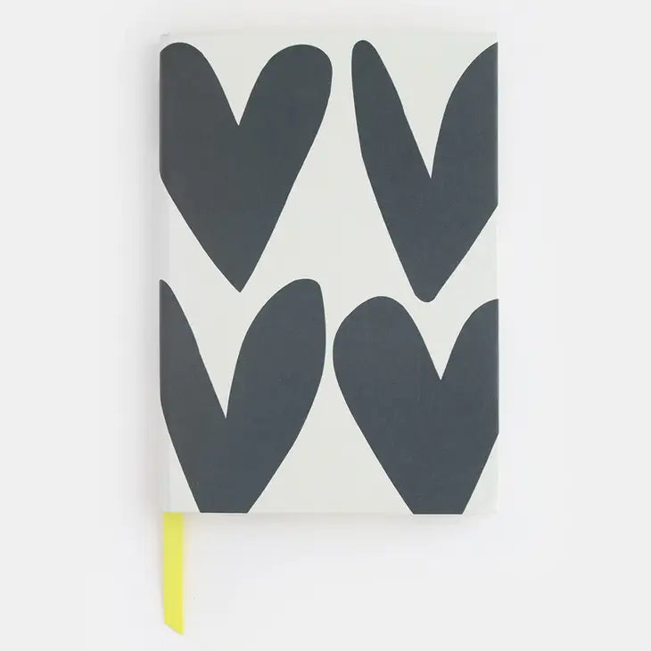 Charcoal Heart Casebound Notebook