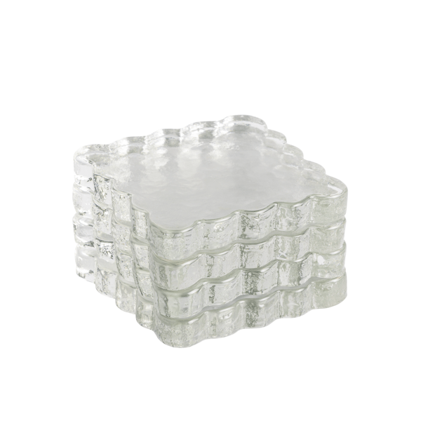 Scalloped Glass Coaster