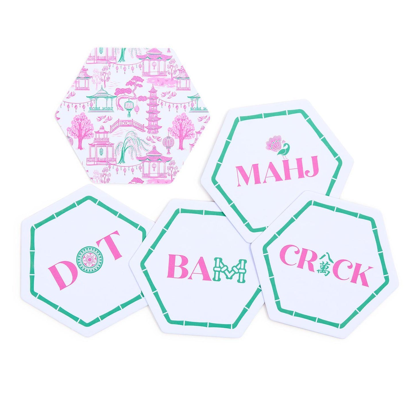 Let's Mahj Coaster (Set of 24)