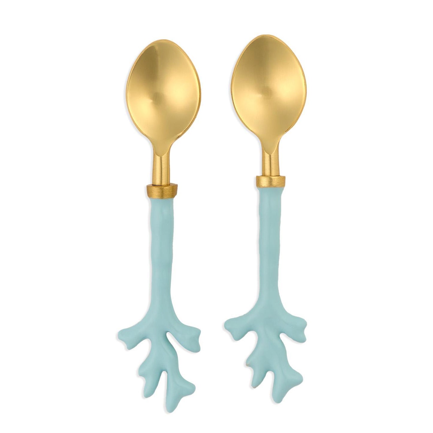 Seafoam Coral Spoons