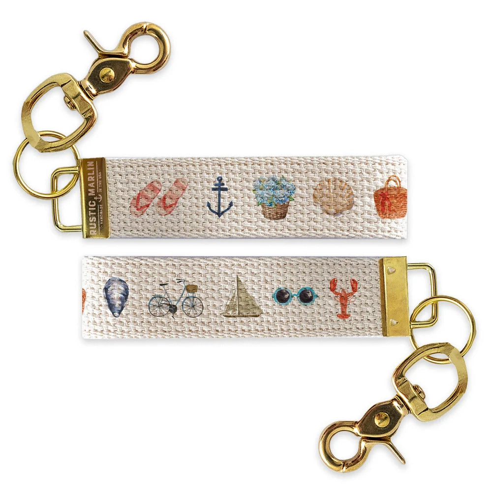 New England Icon Key Chain