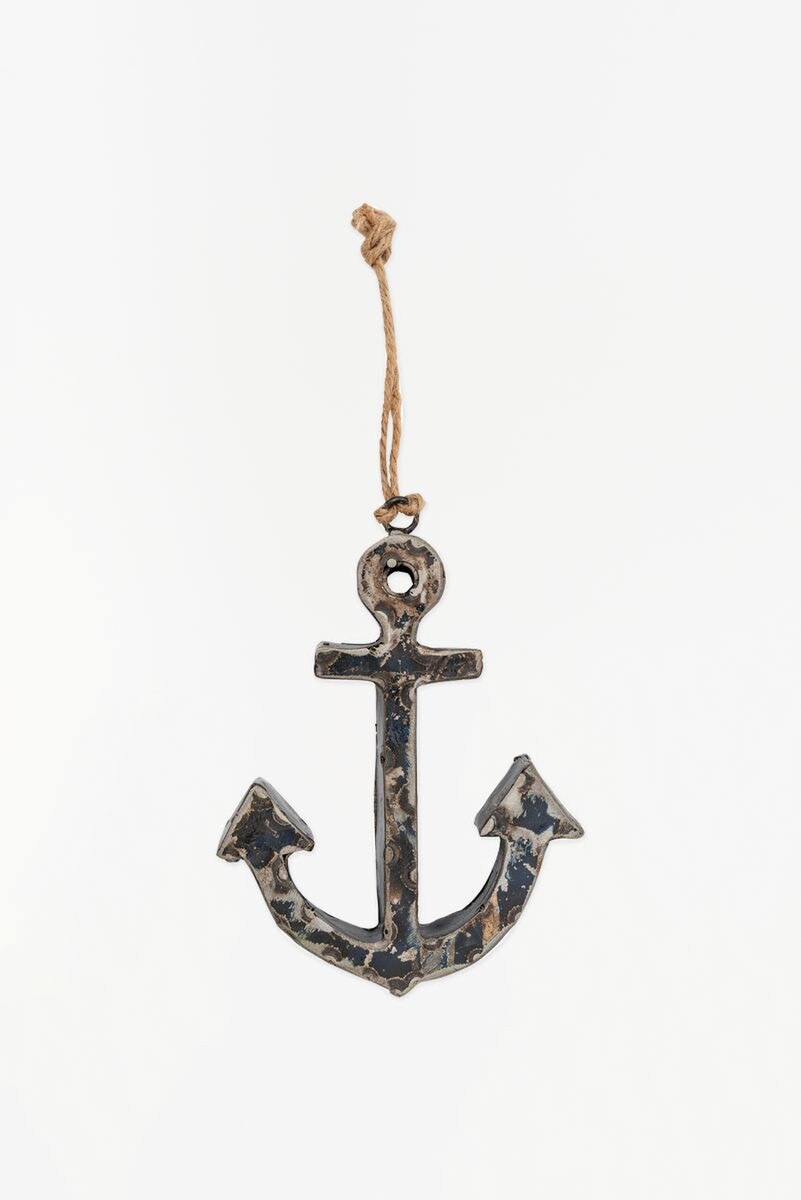 Anchor Ornament _ Navy