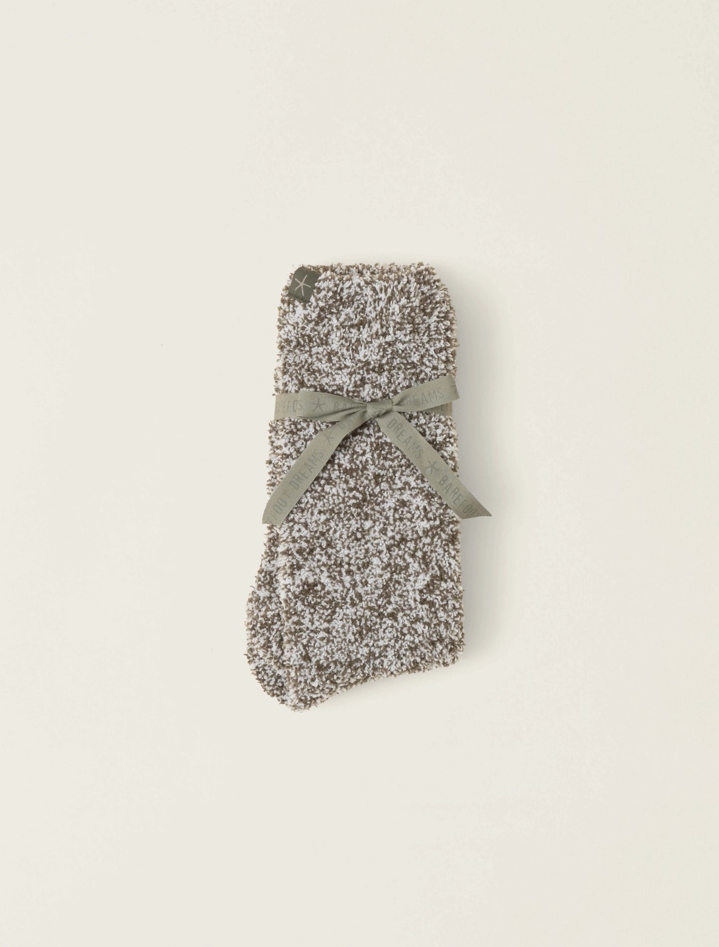 CozyChic Sock Heathered Olive Branch L/XL