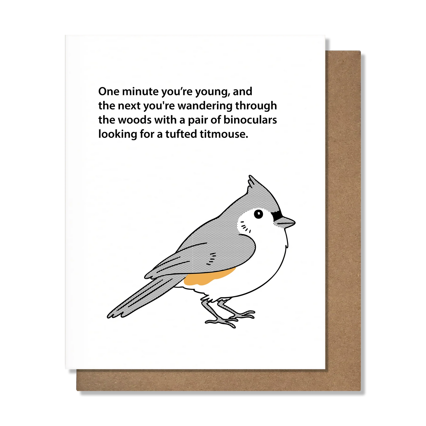Birdwatching Birthday Card