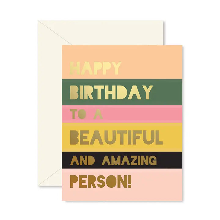 Colorblock Birthday