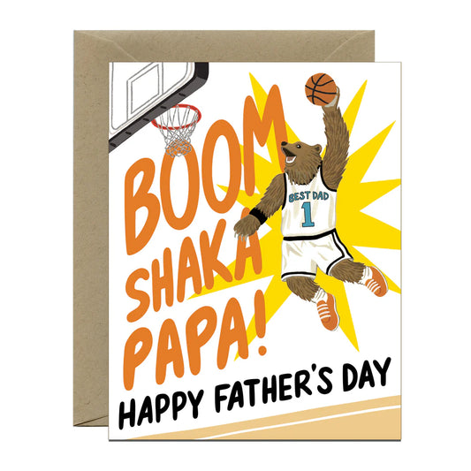 Basketball Bear Slam Dunk Father's Day