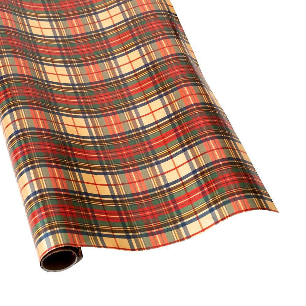 Dress Stewart Tartan Gold Wrap