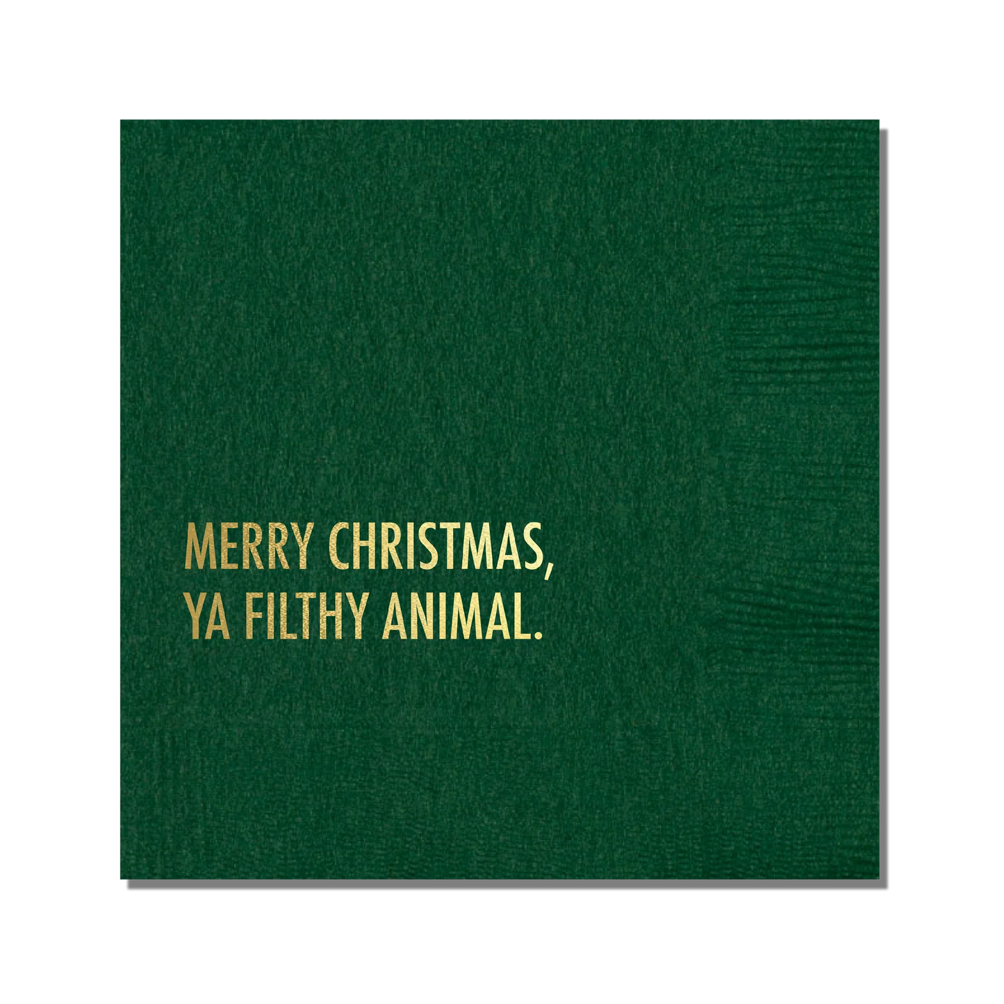 Filthy Animal Cocktail Napkin