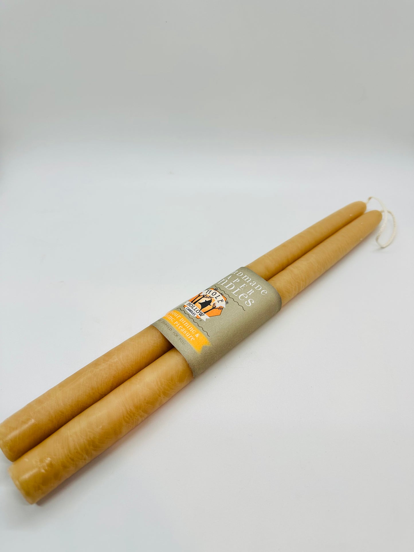 12" Taper _ Ivory (Set of 2)