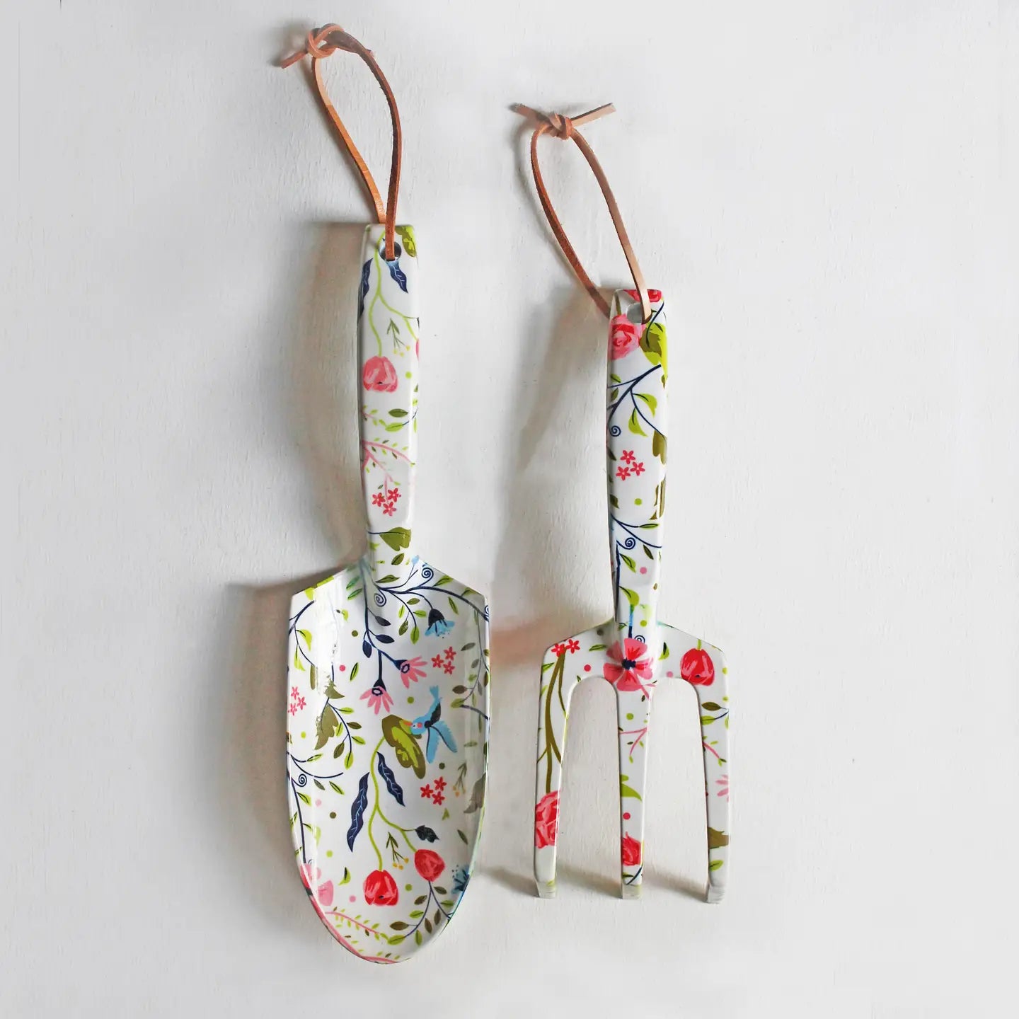 Floral Garden Tools_ Shovel and Fork