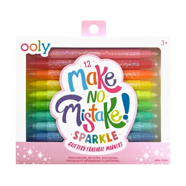 Make No Mistake Glittery Erasable Marker