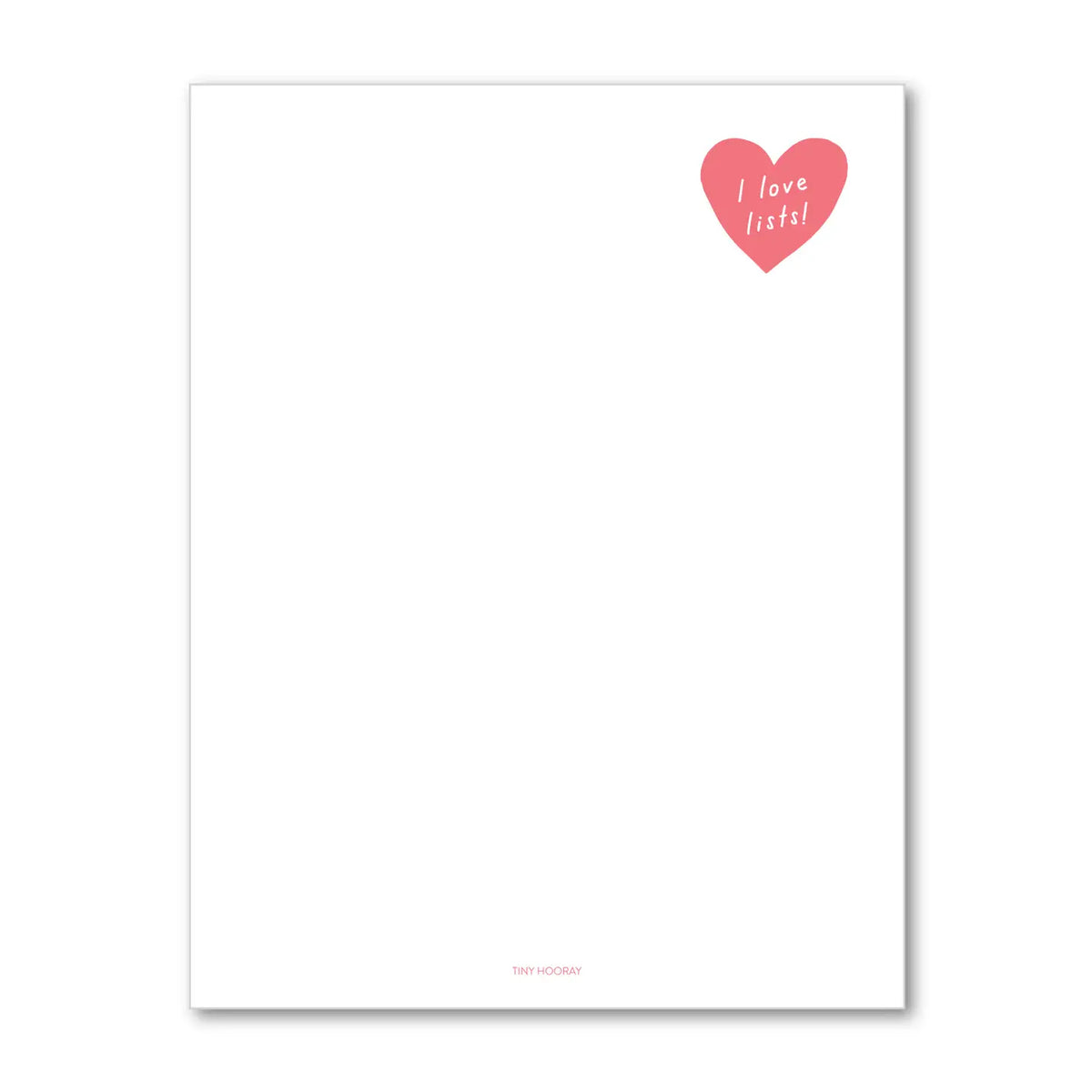 I Love List Notepad