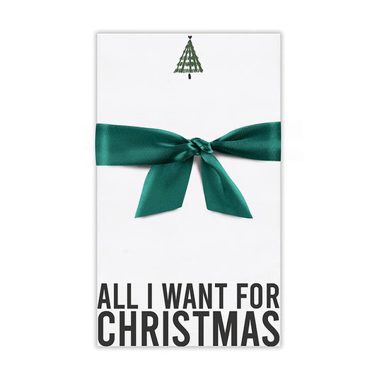 All I Want for Christmas Holiday Notepad