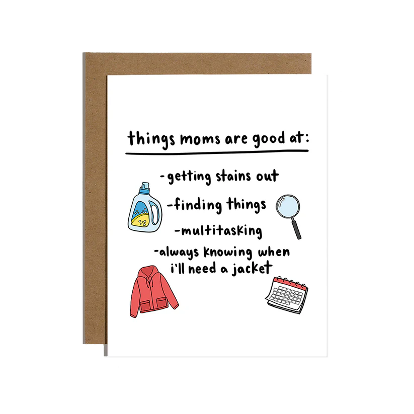 Things Moms Are Good At