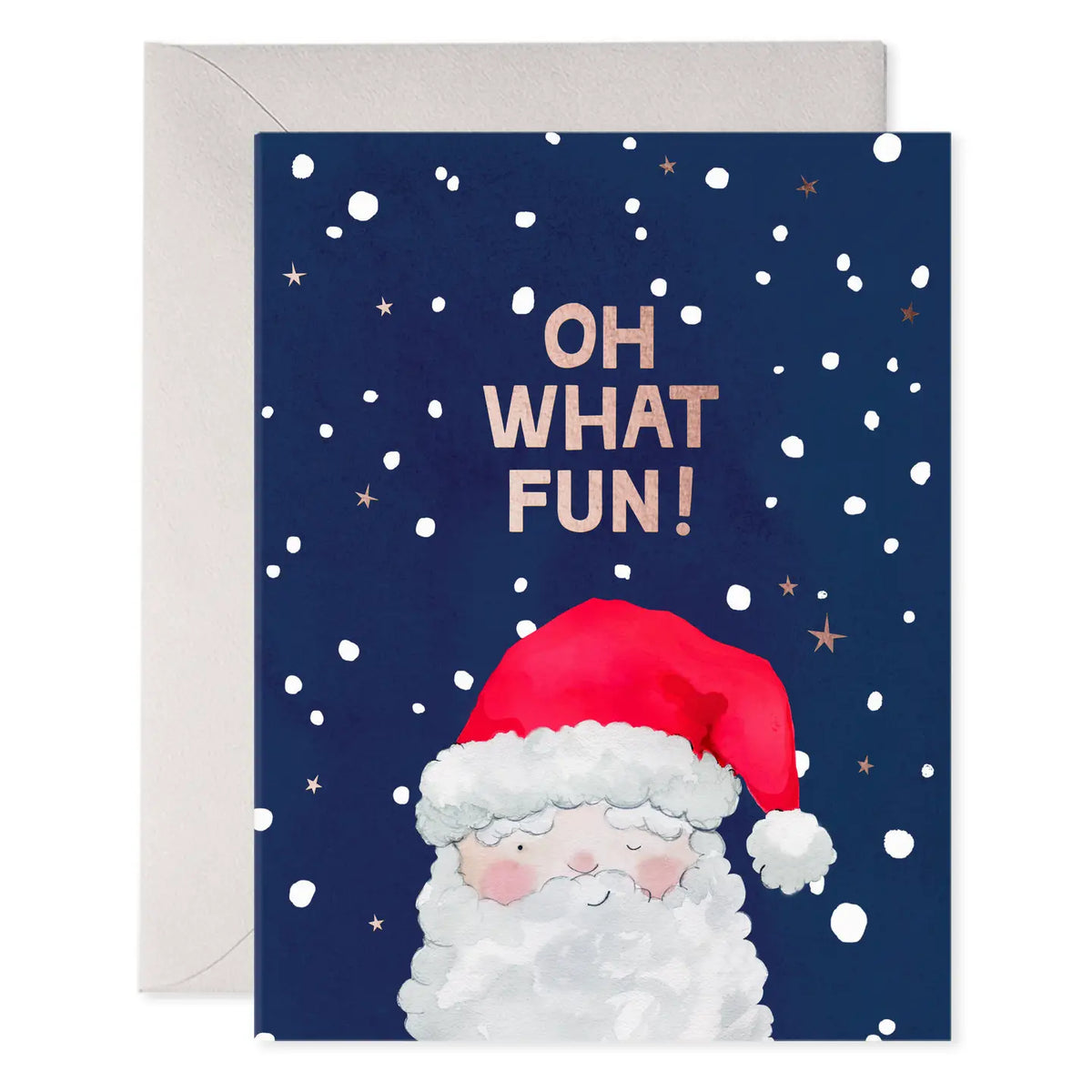 Oh What Fun Santa Card (Box of 6)