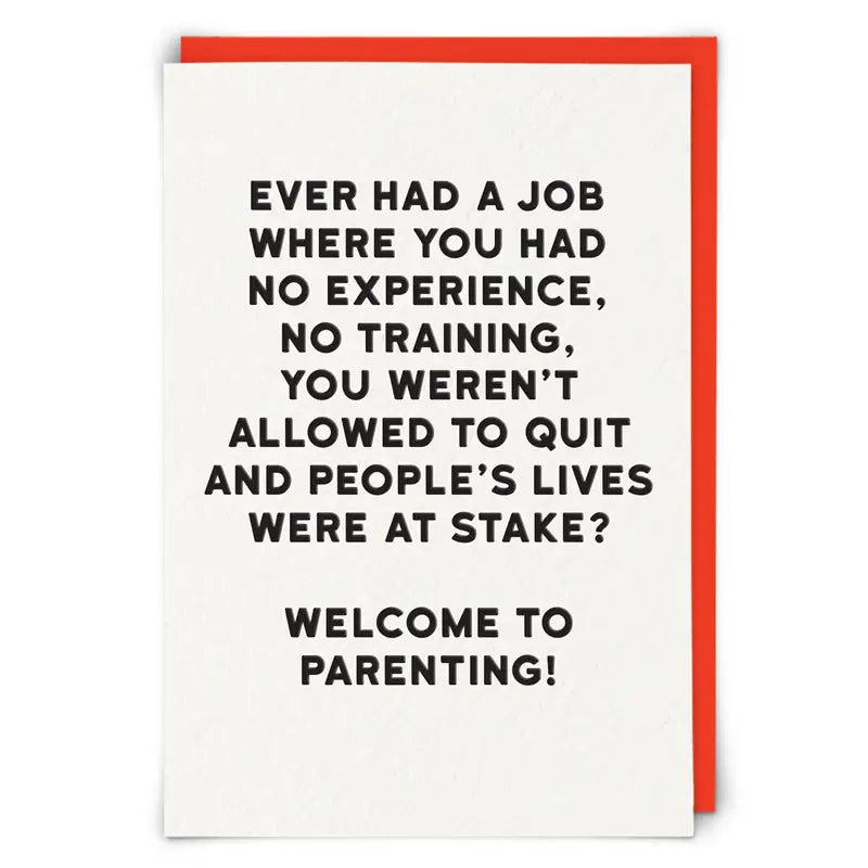 Welcome to Parenthood