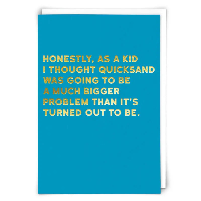 Quicksand Card