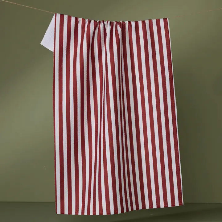 Ribbon Red Kitchen Towel