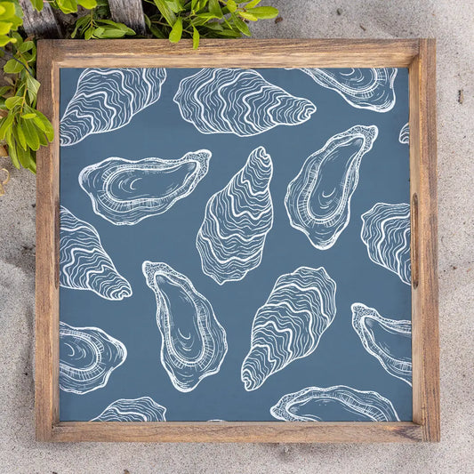 Repeating Oyster Serving Tray
