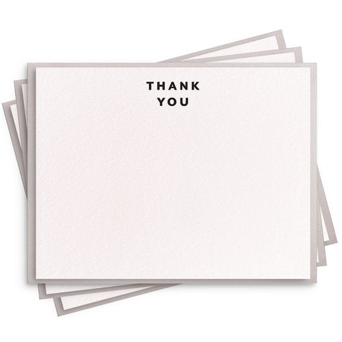 Thank You (Center Black)