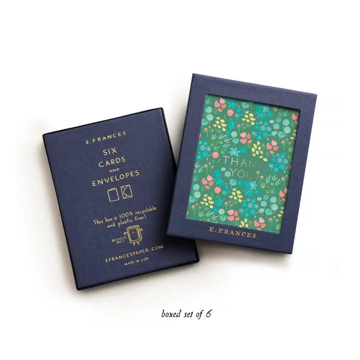 Sage Meadow Thank You Notecards Box Set