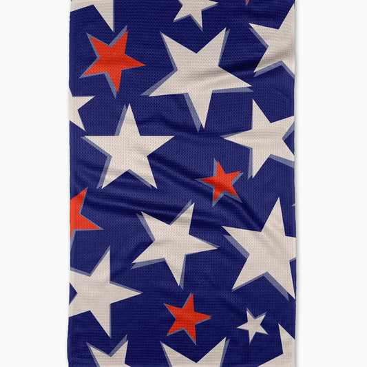 Shadowed Stars Kitchen Towel