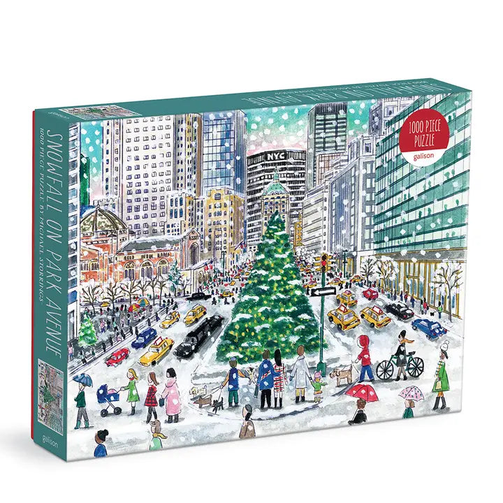 Snowfall On Park Avenue Puzzle