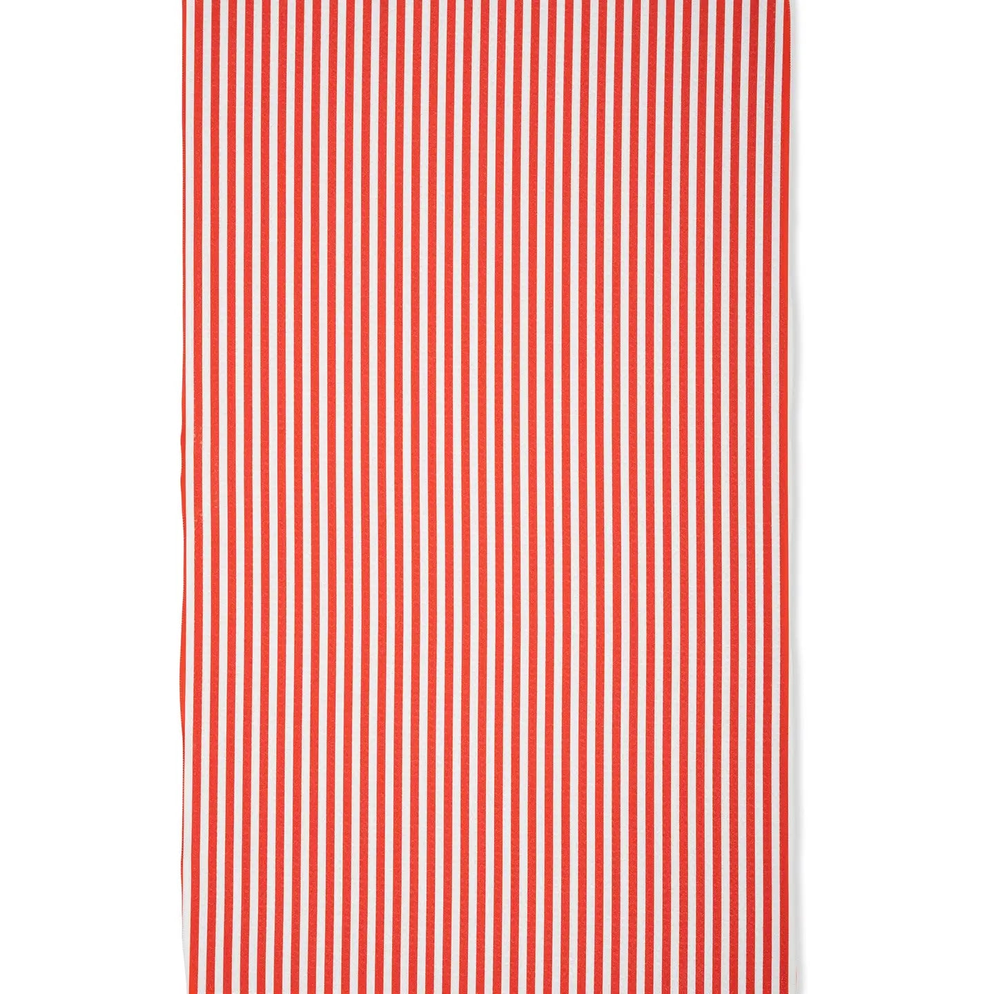 Summer Stripe Red Kitchen Towel