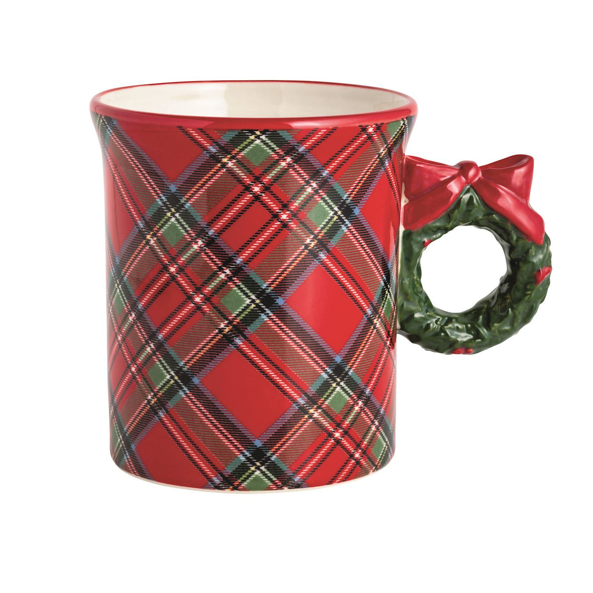 Tartan Wreath Mug