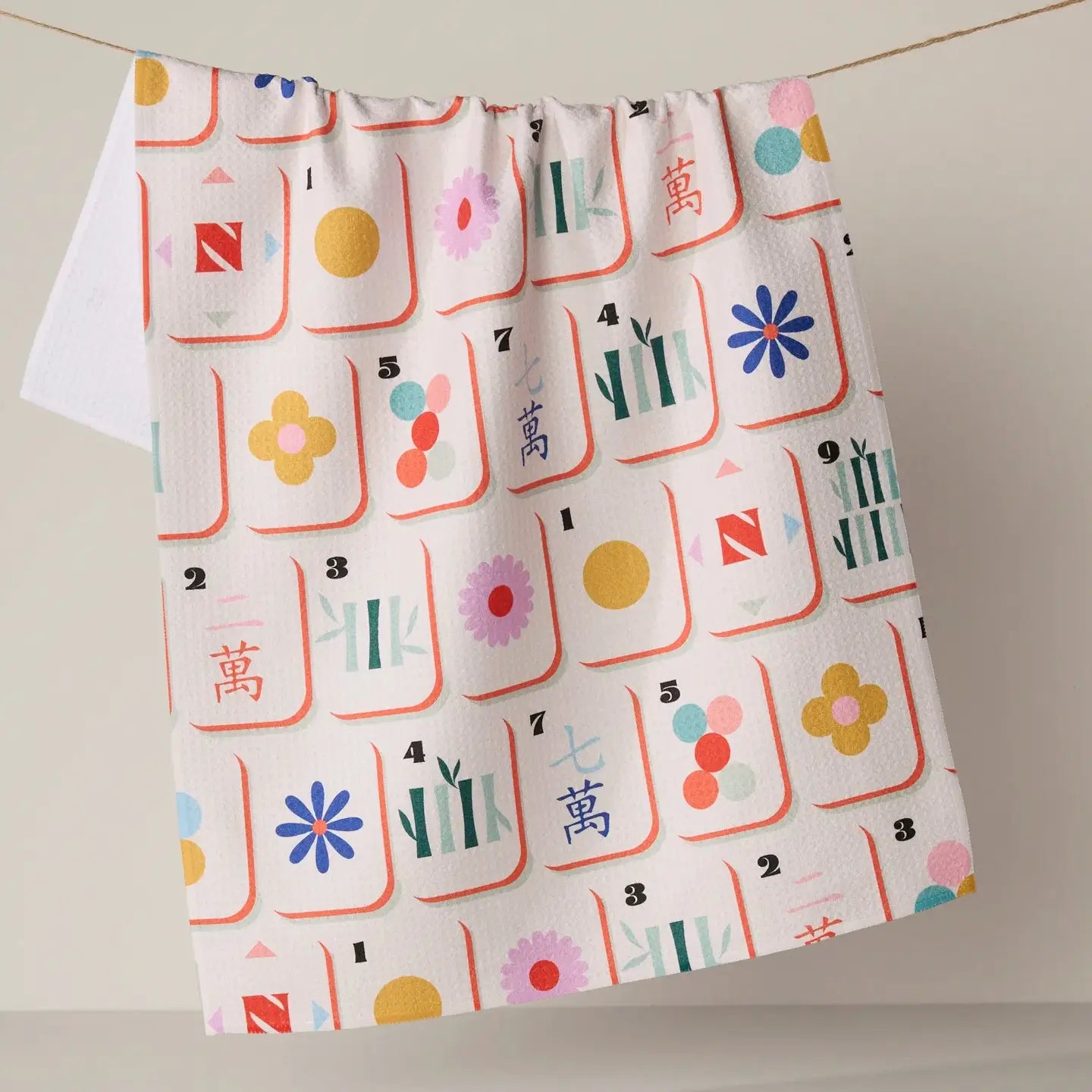 Tile Toss Kitchen Towel