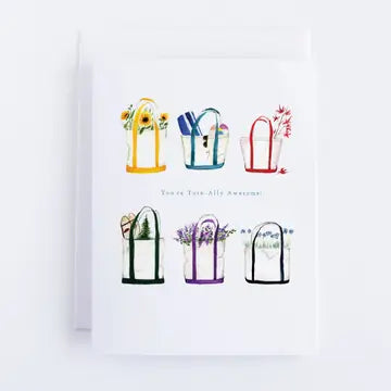 Tote-ally Awesome Note Card