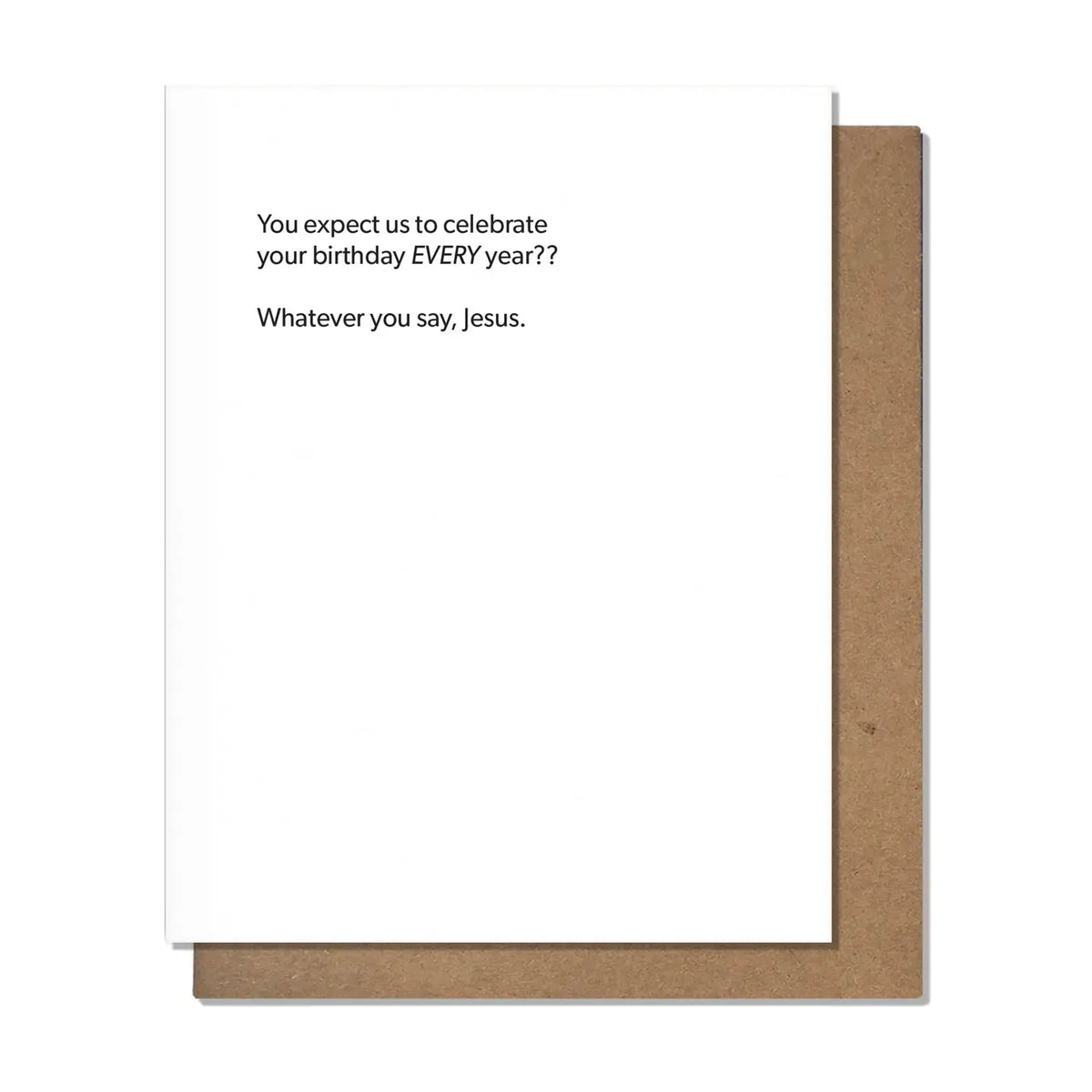 Whatever Jesus Card