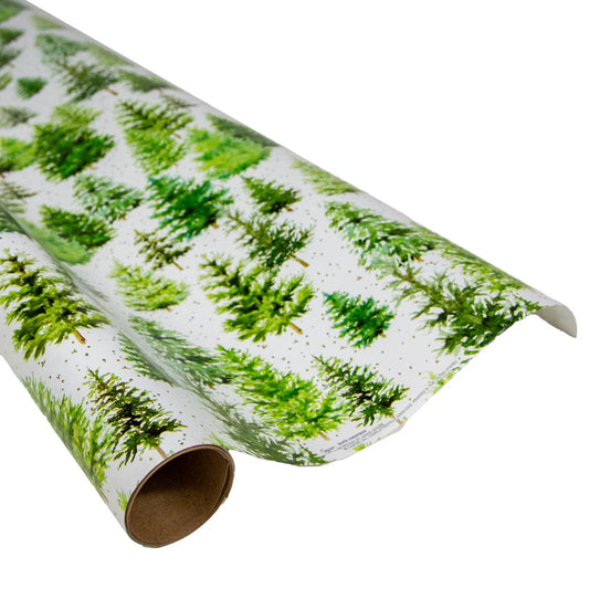 White Christmas Wrapping Paper