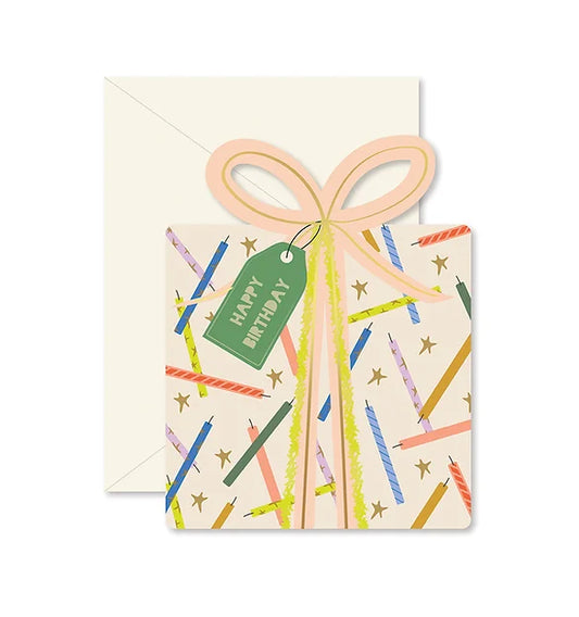 Birthday Gift Star Card