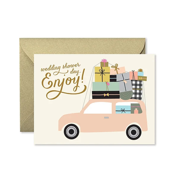 Bridal Shower Car Greeting