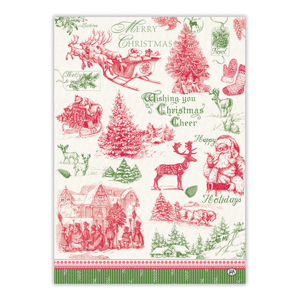 Christmas Bouquet Kitchen Towel Set