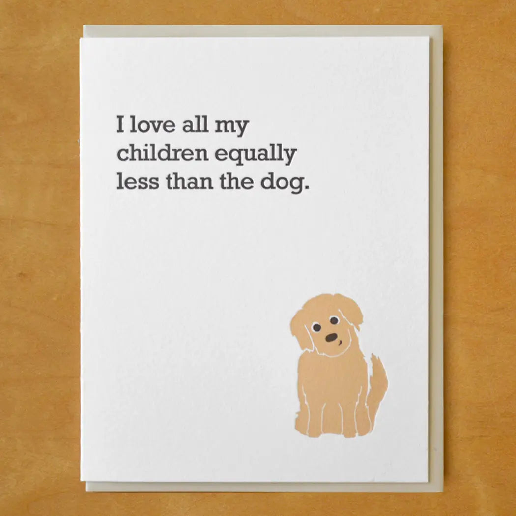 Equally less than Dog