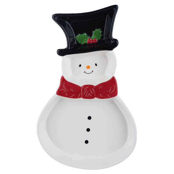 Snowman Sectional Platter