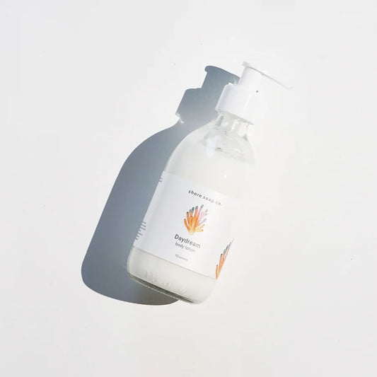 daydream lotion lying flat