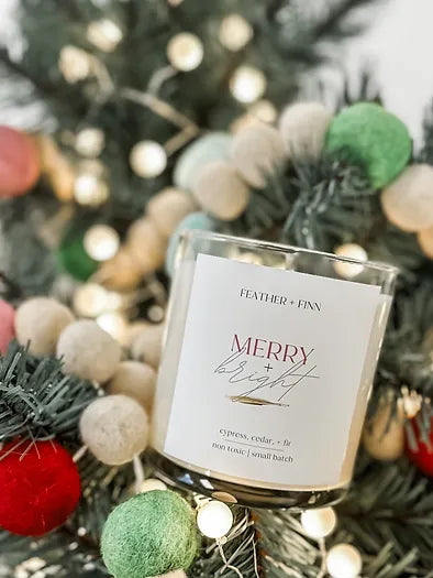 Merry + Bright Candle