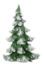 Snowy Pine Tree