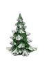 Snowy Pine Tree