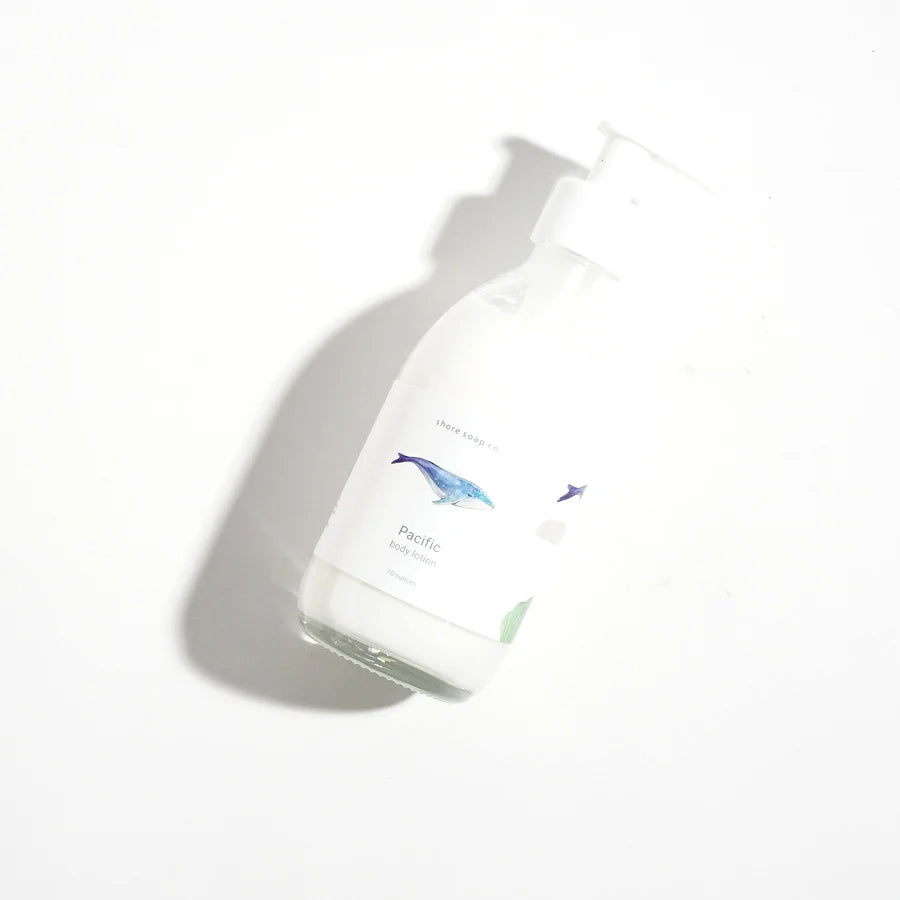 pacific lotion lying flat