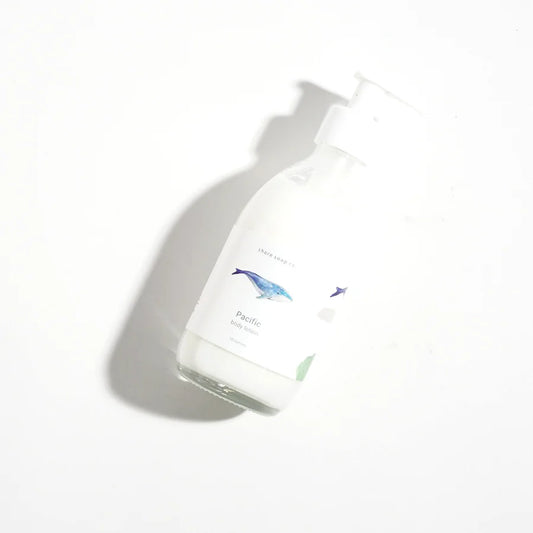 pacific lotion lying flat